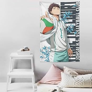 ハイキュー‼︎ 及川徹　ビッグタペストリー 及川徹 100cmタペストリー [ハイキュー!! TO THE TOP